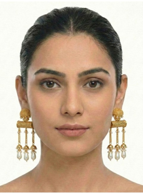 Antique Polki Earrings